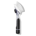 Soap Dispensing Dish Brush with Angled Scrub Head